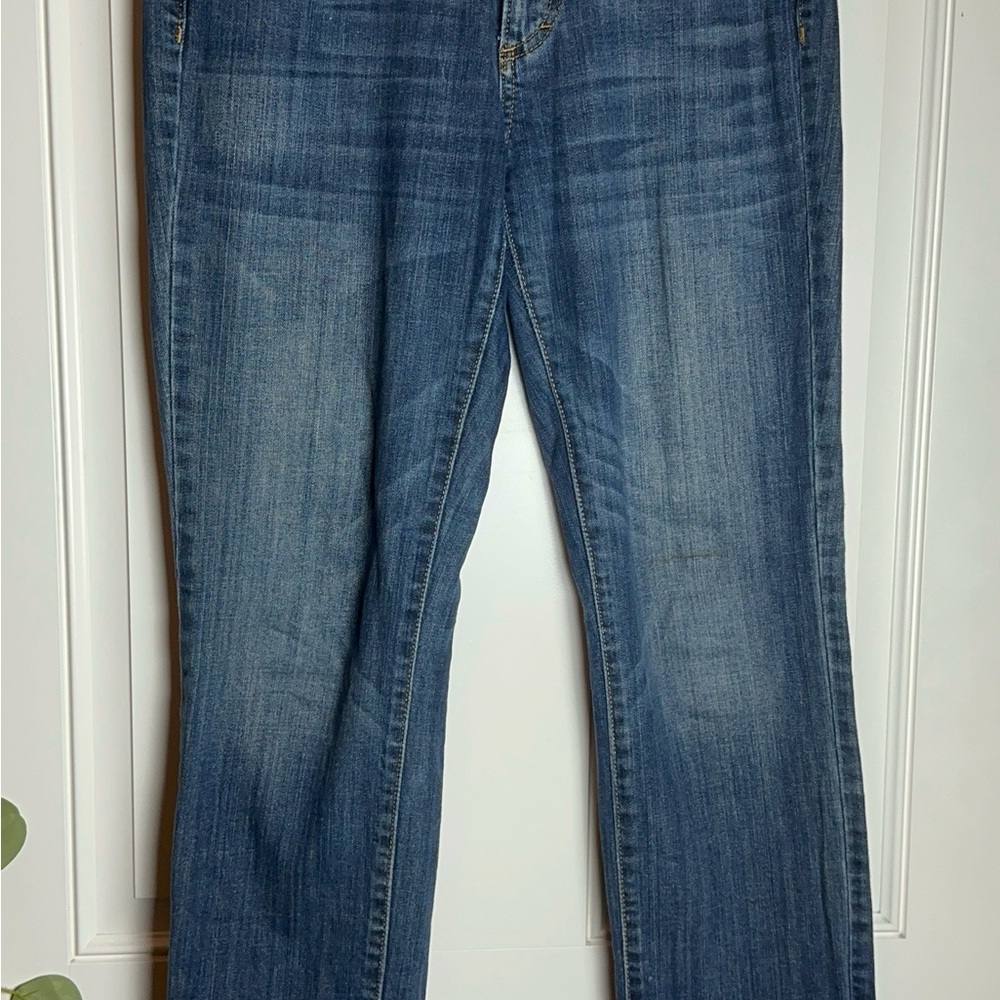 Jennifer Lopez Blue Straight Leg Jeans